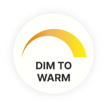 Stmievateľná LED žiarovka GU10 Olucia Antonie, čierna, 5W, stmievateľná na teplú žiarovku