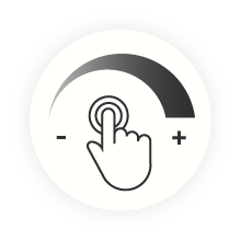 Čierna nabíjateľná stolová lampa moderná, Ipsos, 3 W, LED dim to warm, s dotykovým stmievačom