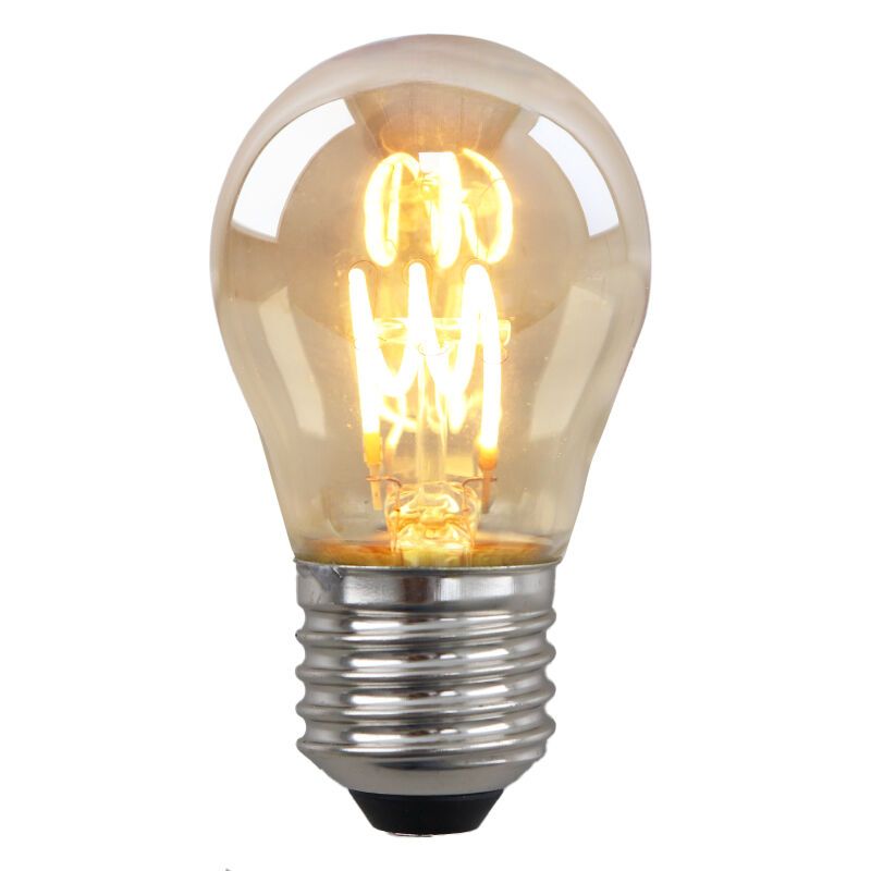 Stmievateľná LED žiarovka E27 Olucia Tuelo, jantárová, 4W, 2200K Stmievateľná LED žiarovka E27 Olucia Tuelo, jantárová, 4W, 2200K