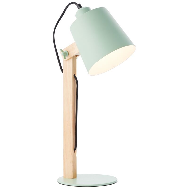 Moderná stolová lampa zelená, Dorina, s vypínačom Moderná stolová lampa zelená, Dorina, s vypínačom