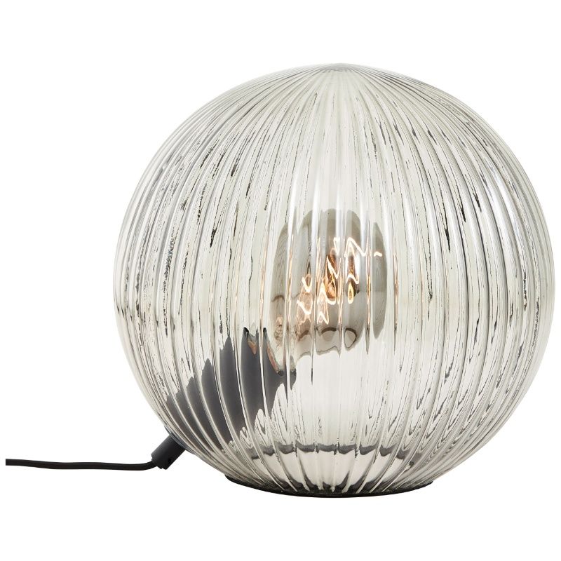 Dizajnová stolová lampa čierna, Widad, s vypínačom