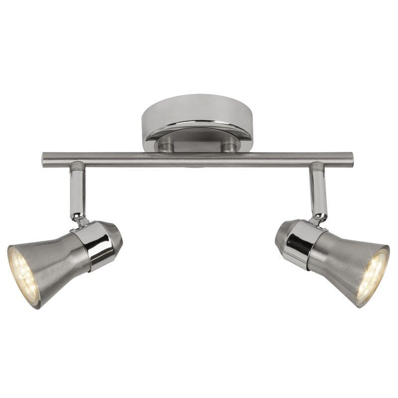 Kovové stropné bodové svetlo chrómové, Roel, 7 W, LED 3000 K