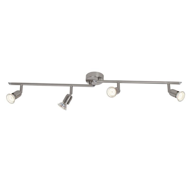 Kovové stropné bodové svetlo chrómové, Hayo, 50 W, LED 3000 K