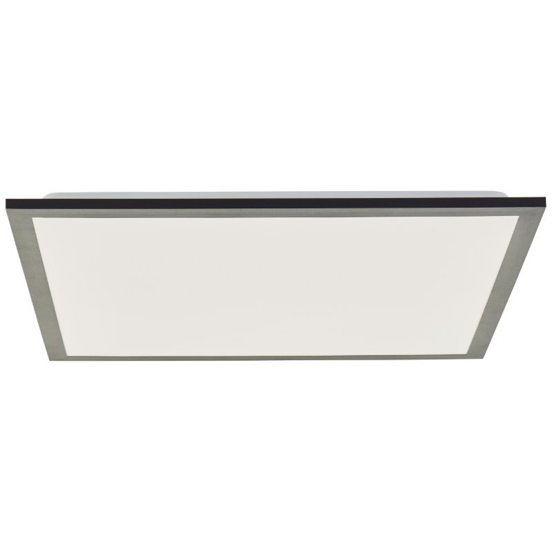 Moderná LED panelová stropná lampa čierna, Usman, 24 W, LED 4000 K