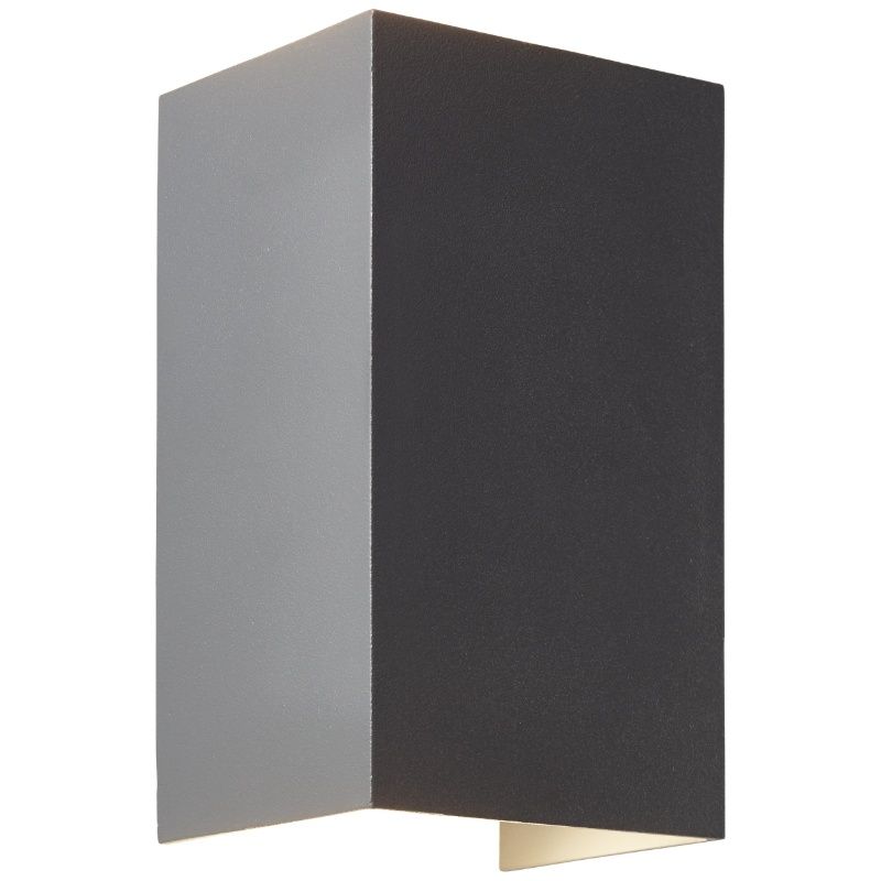Moderné up down nástenné svietidlo sivé, Romar, 8 W, LED 3000 K, IP44 Moderné up down nástenné svietidlo sivé, Romar, 8 W, LED 3000 K, IP44