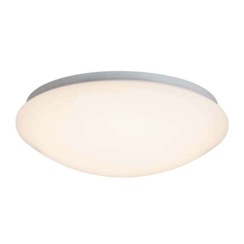 Plastová stropná lampa biela, Djalissa, 12 W, LED 3000 K