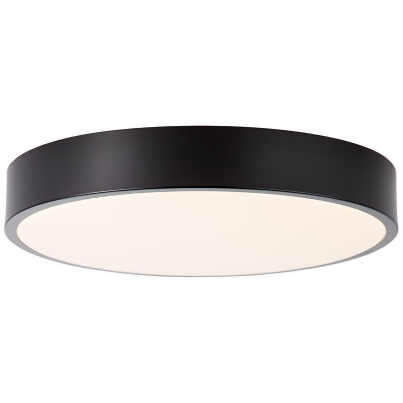 Moderná stropná lampa čierna, Asude, 12 W, LED 3000 K