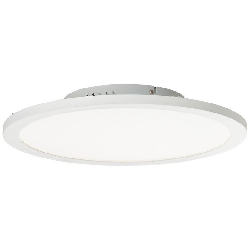 Moderná stropná lampa biela, Bonny, 24 W, LED RGBW, s diaľkovým ovládačom