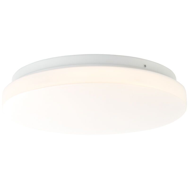 Plastová stropná lampa biela, Julie, 12 W, LED 3000 K