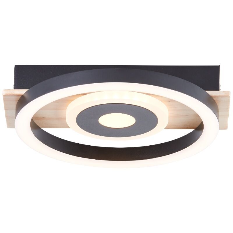 Dizajnová stropná lampa hnedá, Konrad, 9 W, LED 3000 K