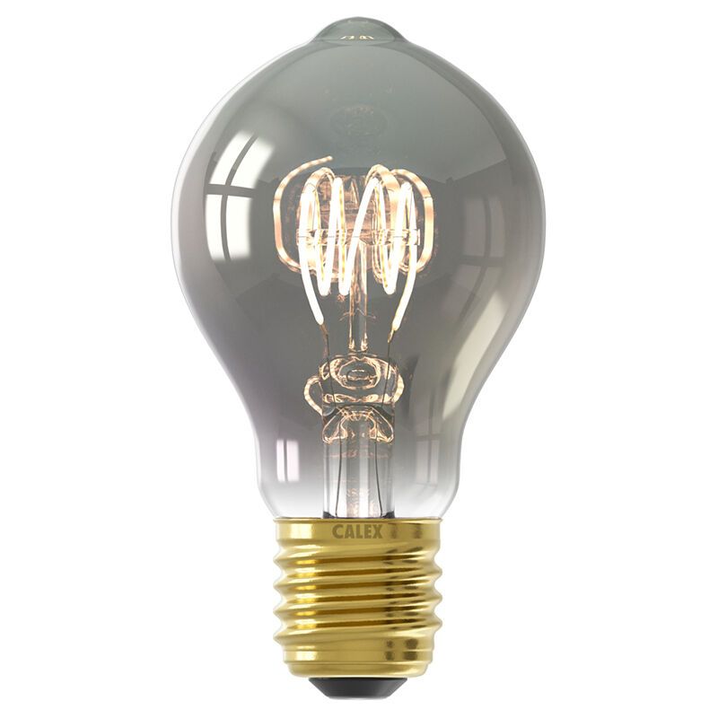 Stmievateľná LED žiarovka Calex E27, sivá, 4W, 1800K