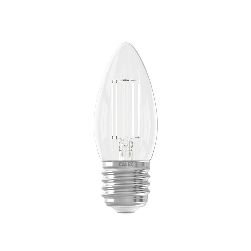 Stmievateľná sviečková LED žiarovka Calex E27 4,5 W, 2700 K