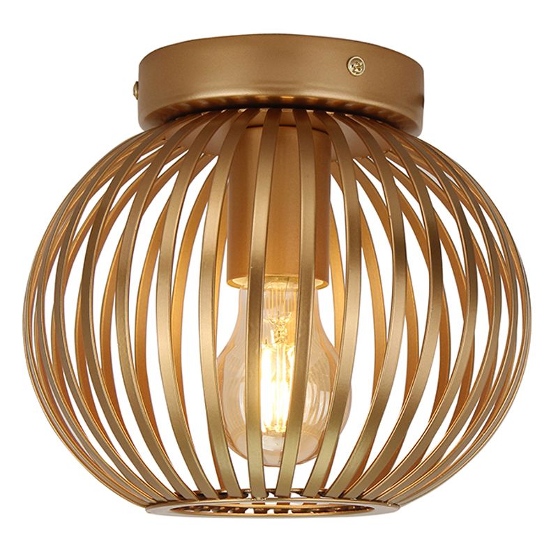 Industriálna stropná lampa zlatá, Lieve Industriálna stropná lampa zlatá, Lieve
