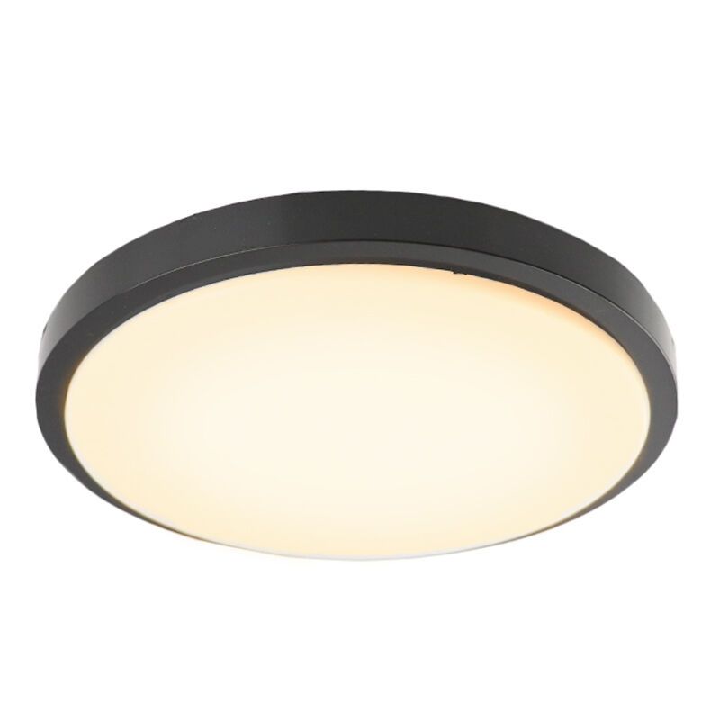 Moderná stropná lampa čierna, Kos, 22 W, LED 3000 K