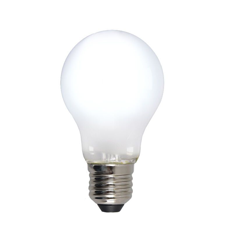 Stmievateľná LED žiarovka E27 Olucia, A60, 5W, biele sklo, 6500k Stmievateľná LED žiarovka E27 Olucia, A60, 5W, biele sklo, 6500k