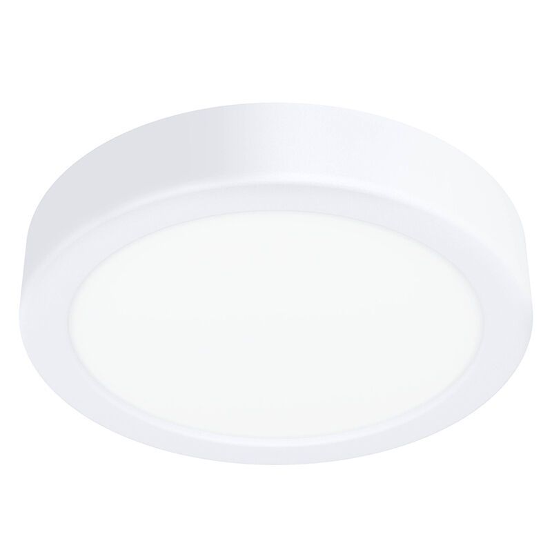 Plastová stropná lampa biela, Geraldo, 11 W, LED 3000 K
