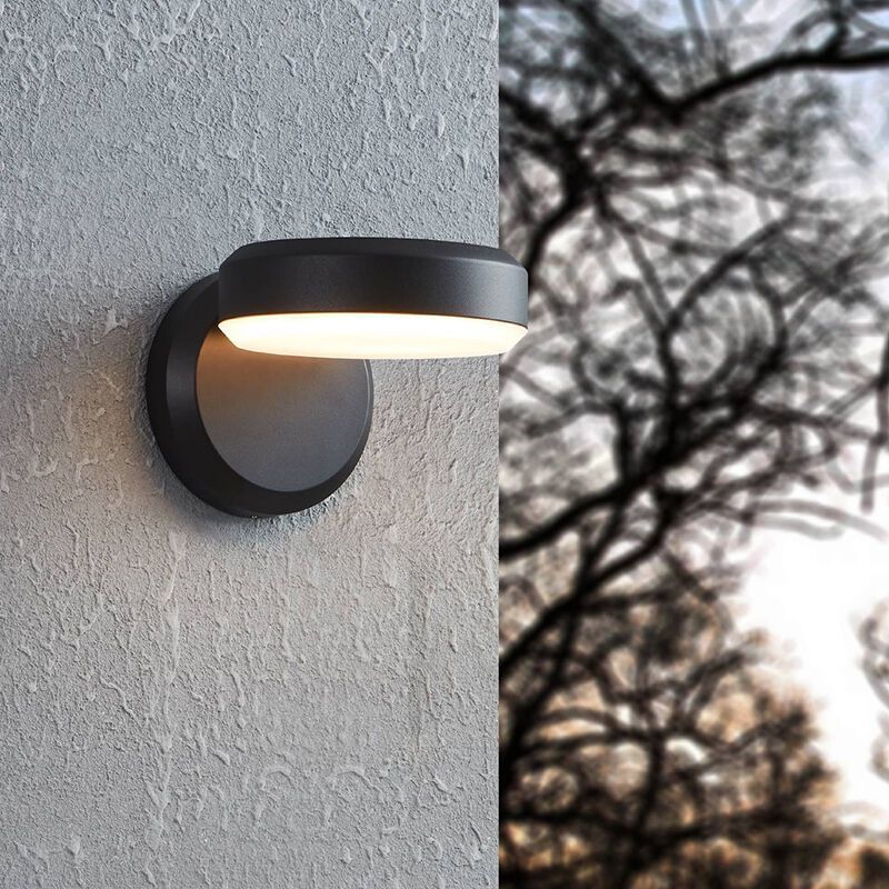 Plastové vonkajšie svietidlo biele, Gabriella, 3,6 W, LED 3000 K, IP54