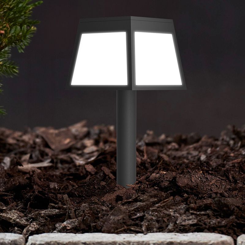 Plastové solárne zapichovacie svietidlo čierne, Imelda, 7,5 W, LED 3000 K, IP65
