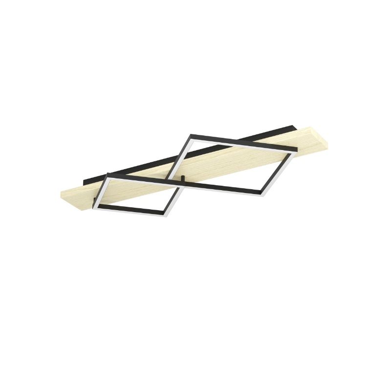 Drevená stropná lampa dizajnová, Annebel, 13 W, LED 3000 K