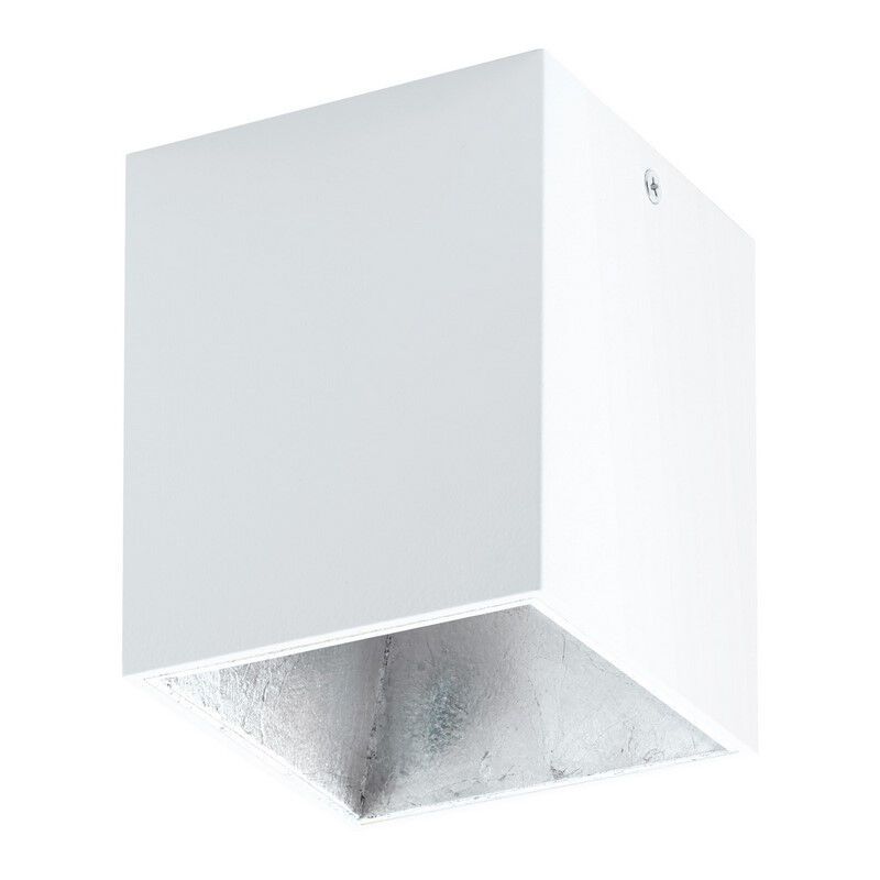 Hliníková moderná stropná lampa biela, Dahne, 3 W, LED 3000 K Hliníková moderná stropná lampa biela, Dahne, 3 W, LED 3000 K