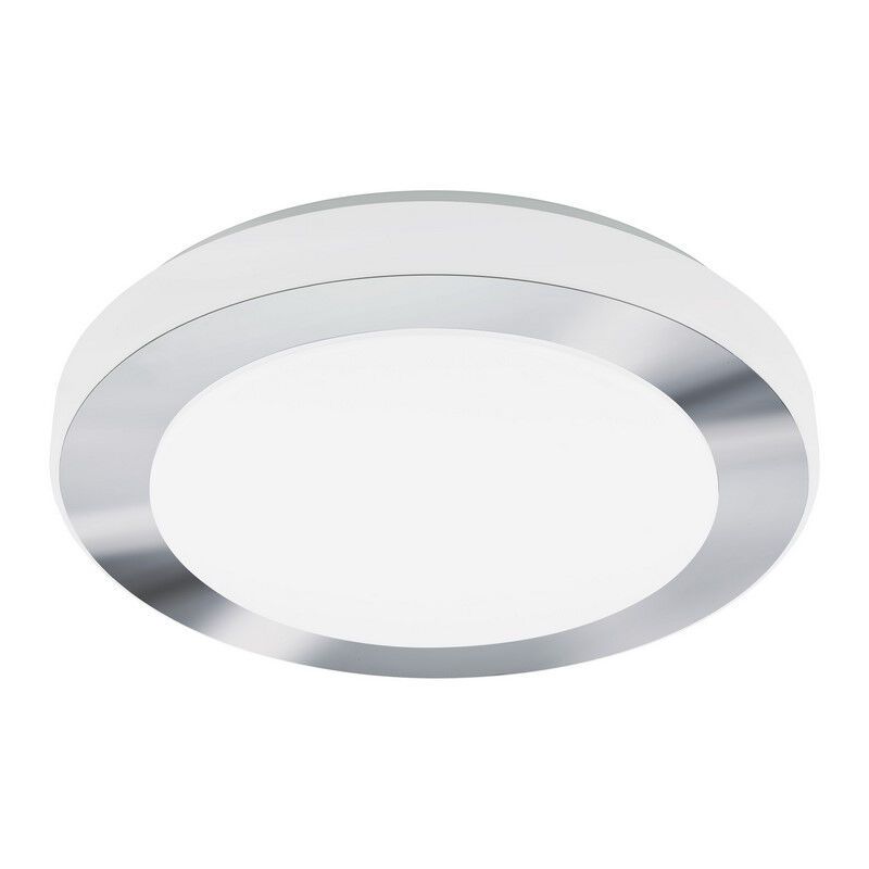Plastové stropné svietidlo chrómové, Amina, 16 W, LED 3000 K, IP44 Plastové stropné svietidlo chrómové, Amina, 16 W, LED 3000 K, IP44
