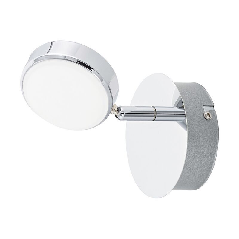 Oceľové moderné stropné bodové svetlo chrómové, Tjark, 5 W, LED 3000 K Oceľové moderné stropné bodové svetlo chrómové, Tjark, 5 W, LED 3000 K