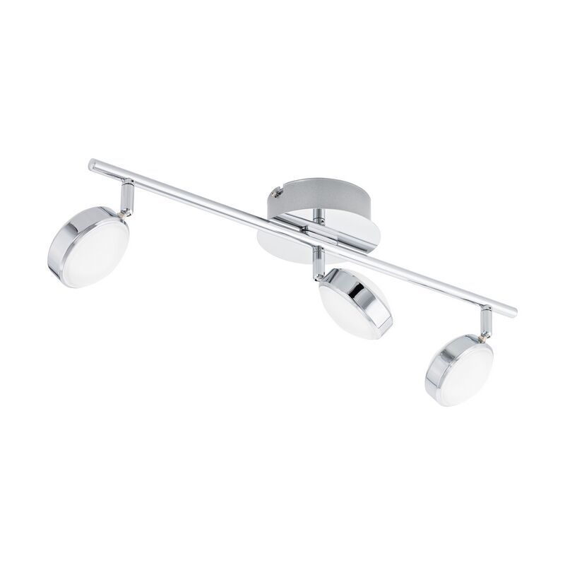 Oceľové moderné stropné bodové svetlo chrómové, Tjark, 5 W, LED 3000 K