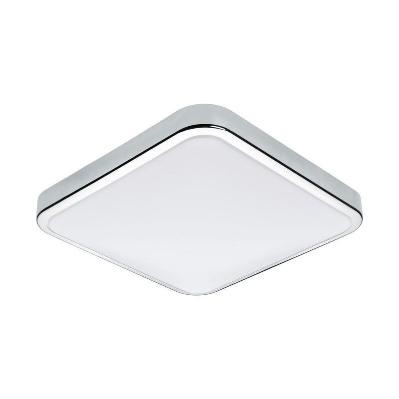 Plastové nástenné svietidlo chrómové, Beyza, 16 W, LED 3000 K, IP44 Plastové nástenné svietidlo chrómové, Beyza, 16 W, LED 3000 K, IP44