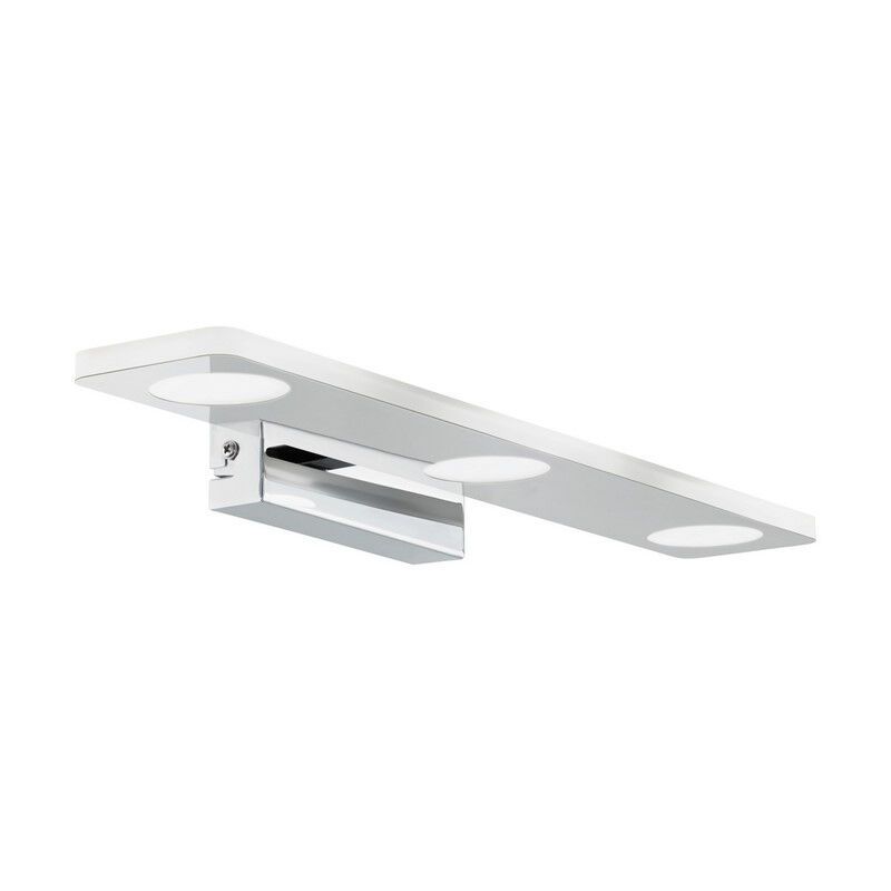 Plastové moderné nástenné svietidlo chrómové, Jan, 5 W, LED 3000 K, IP44 Plastové moderné nástenné svietidlo chrómové, Jan, 5 W, LED 3000 K, IP44