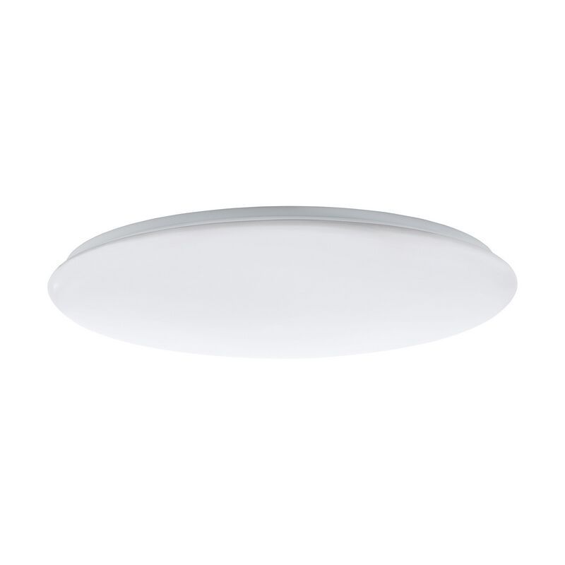 Oceľová stropná lampa biela, Patryk, 60 W, LED nastaviteľný od teplej po studenú bielu Oceľová stropná lampa biela, Patryk, 60 W, LED nastaviteľný od teplej po studenú bielu