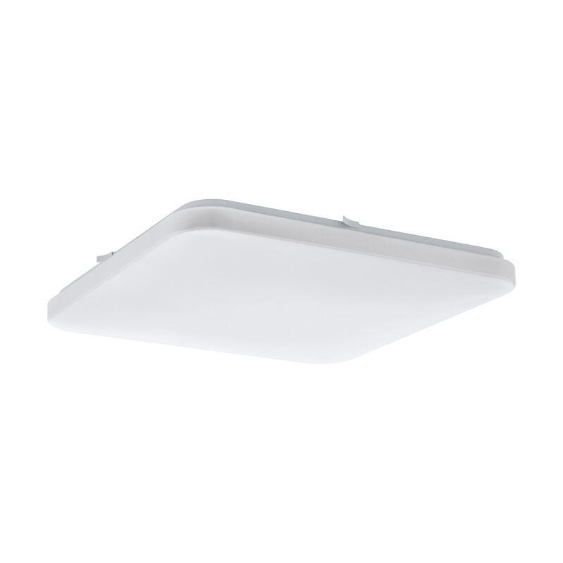 Oceľová stropná lampa biela, Eloise, 33 W, LED 3000 K