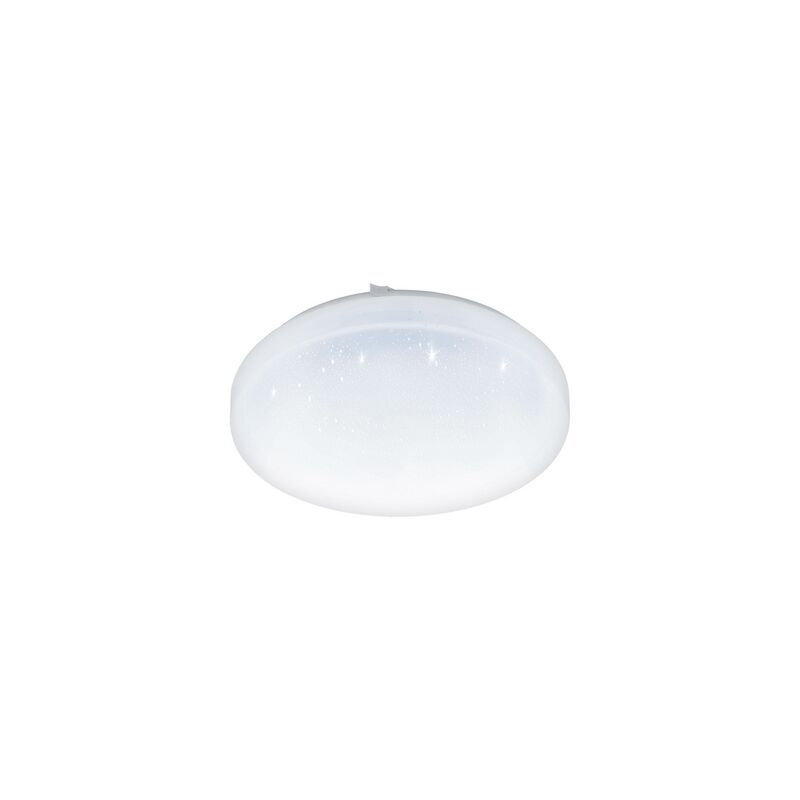 Oceľová stropná lampa biela, Eloise, 11 W, LED 3000 K