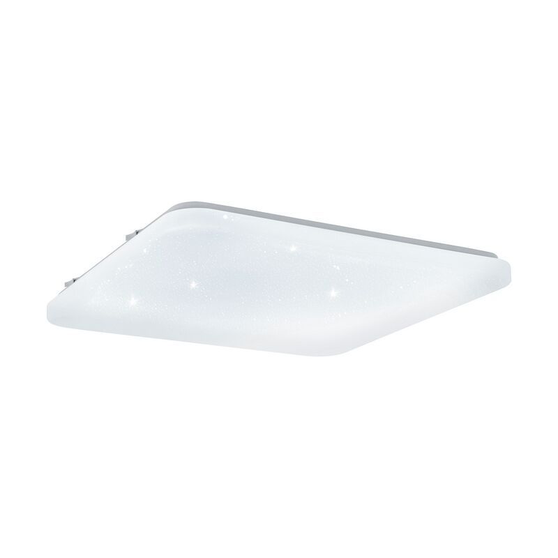Oceľová stropná lampa biela, Eloise, 33 W, LED 3000 K