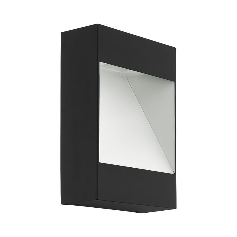 Hliníkové moderné vonkajšie svietidlo antracité, Elvi, 10 W, LED 3000 K, IP44