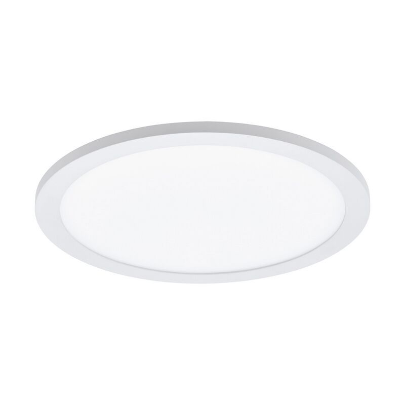 Hliníková stropná lampa biela, Ericus, 14 W, LED nastaviteľný od teplej po studenú bielu