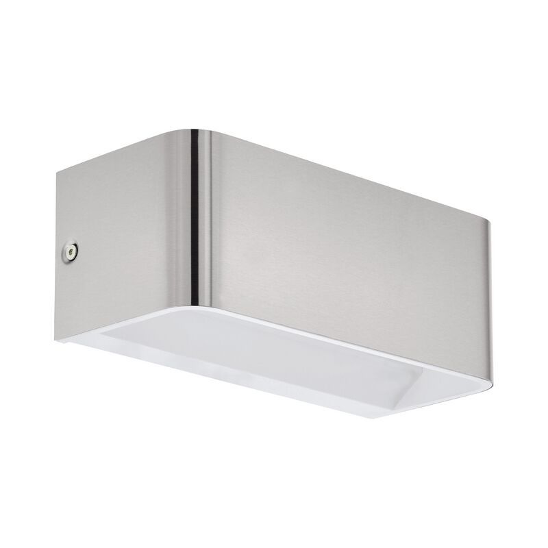Hliníkové nástenné svietidlo niklové, Tjalle, 10 W, LED 3000 K Hliníkové nástenné svietidlo niklové, Tjalle, 10 W, LED 3000 K