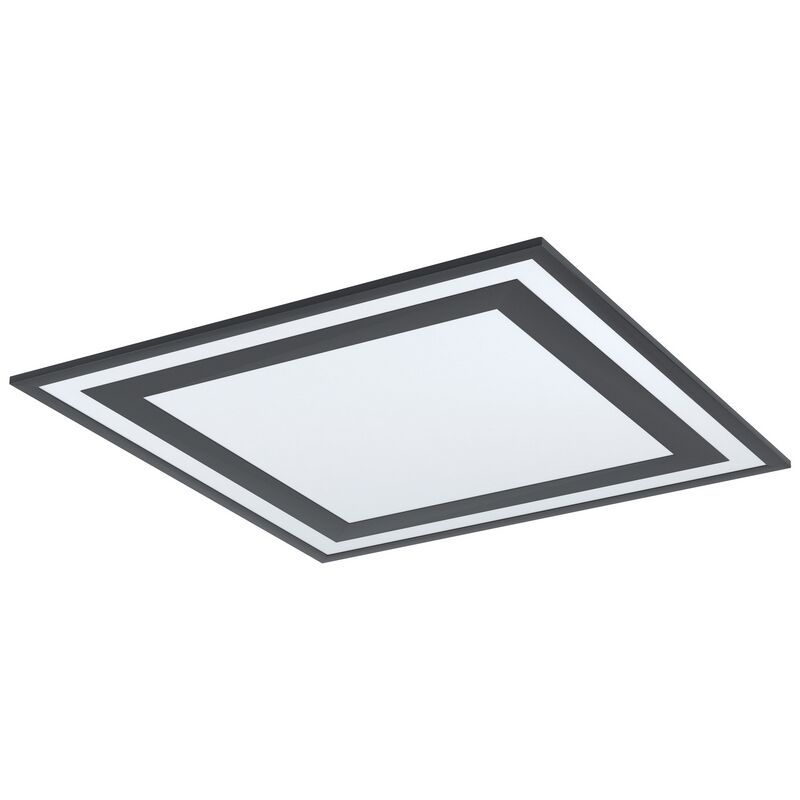 Hliníková moderná stropná lampa čierna, Tirzah, 36 W, LED 4000 K Hliníková moderná stropná lampa čierna, Tirzah, 36 W, LED 4000 K