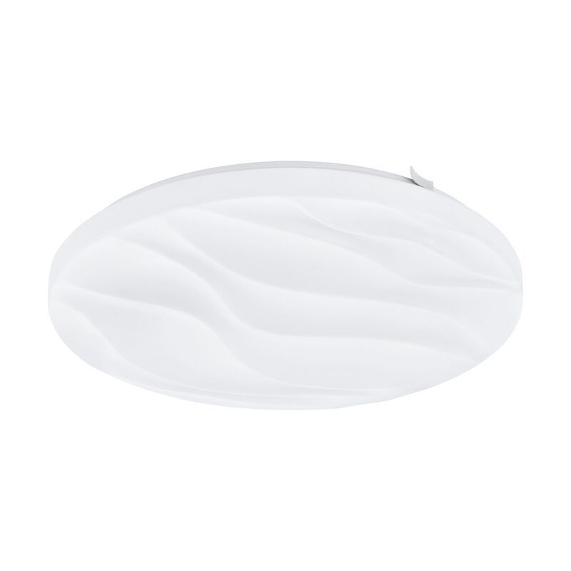 Oceľová stropná lampa biela, Aniel, 17 W, LED 3000 K