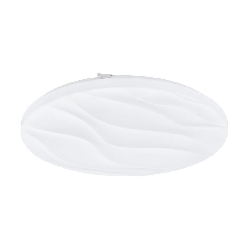 Oceľová stropná lampa biela, Aniel, 22 W, LED 3000 K