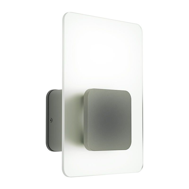 Plastové moderné vonkajšie svietidlo antracité, Lutske, 10 W, LED 3000 K, IP44