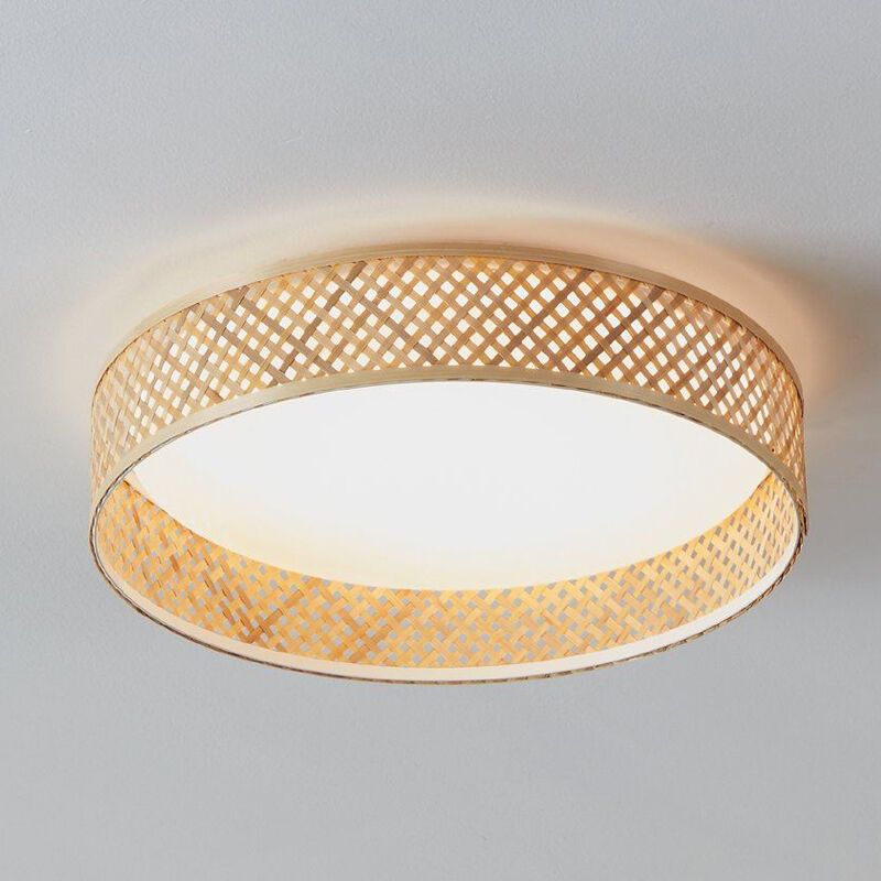 Hliníková moderná stropná lampa hnedá, Jolene, 24 W, LED 3000 K