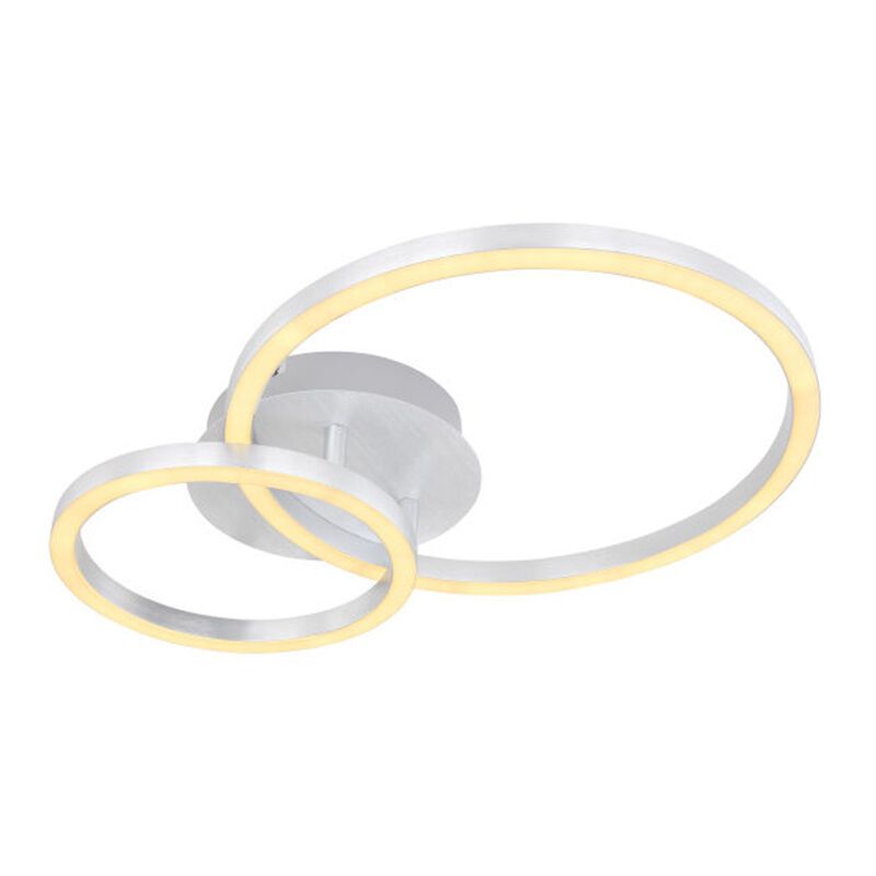 Kovová moderná stropná lampa biela, Palica, 18 W, LED 3000 K