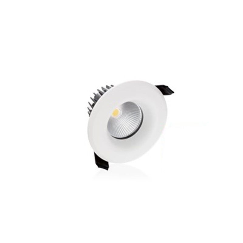 Sklenené downlight biele, Rexe, 6 W, LED 3000 K, IP65