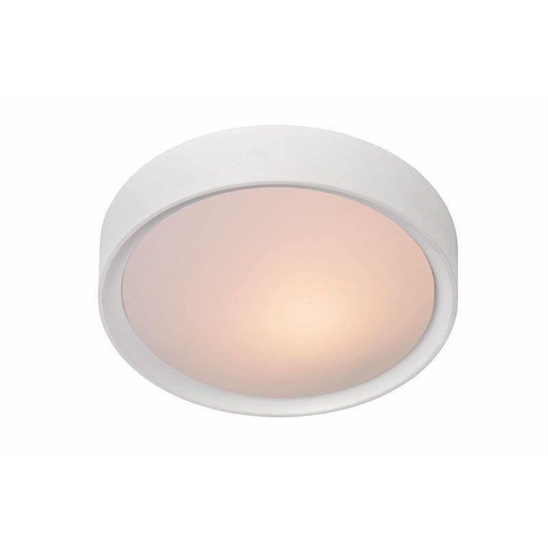 Biela stropná lampa moderná, Lex