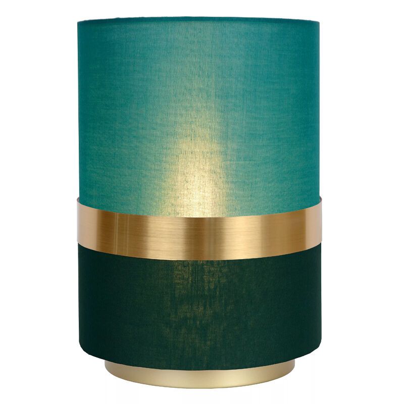 Zelená stolová lampa retro, Tusse, s vypínačom Zelená stolová lampa retro, Tusse, s vypínačom