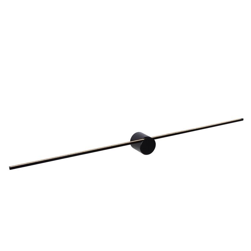 Čierne nástenné svietidlo moderné, Mizar, 10 W, LED 2700 K, IP44 Čierne nástenné svietidlo moderné, Mizar, 10 W, LED 2700 K, IP44
