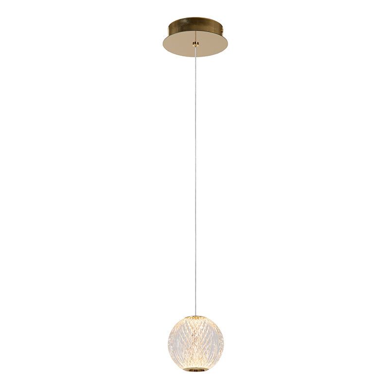 Priehľadné visiace svietidlo moderné, Cintra, 5,7 W, LED 2700 K Priehľadné visiace svietidlo moderné, Cintra, 5,7 W, LED 2700 K