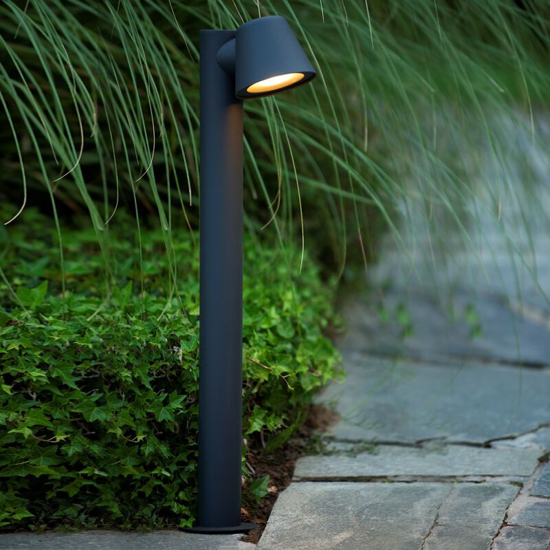 Antracitý vonkajšie svietidlo moderný, Dingo, IP44