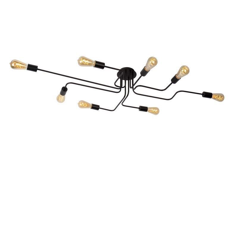 Čierna stropná lampa klasická, Lester Čierna stropná lampa klasická, Lester