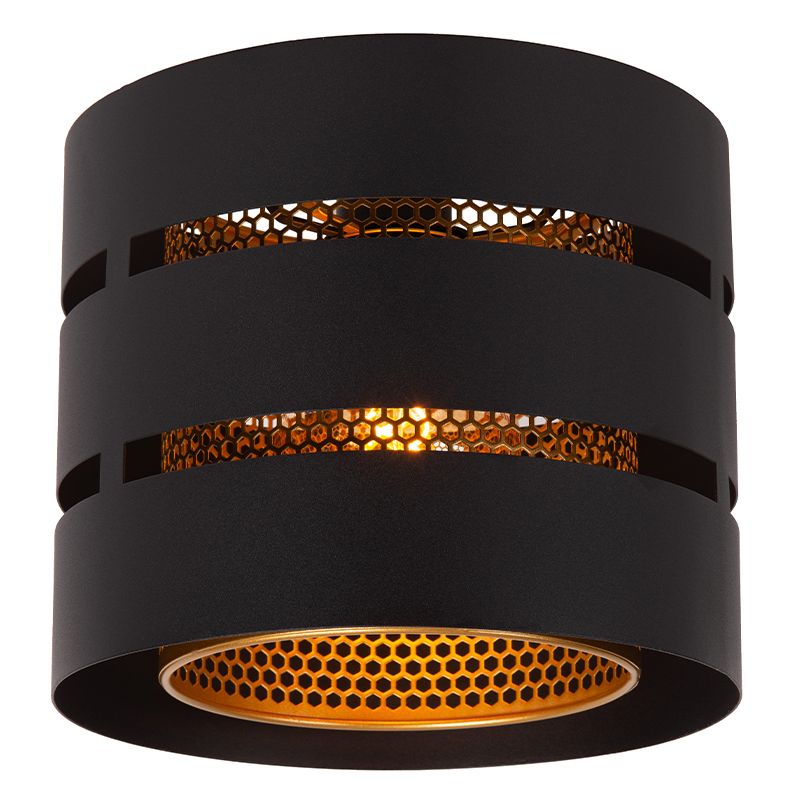 Čierna stropná lampa moderná, Rosas